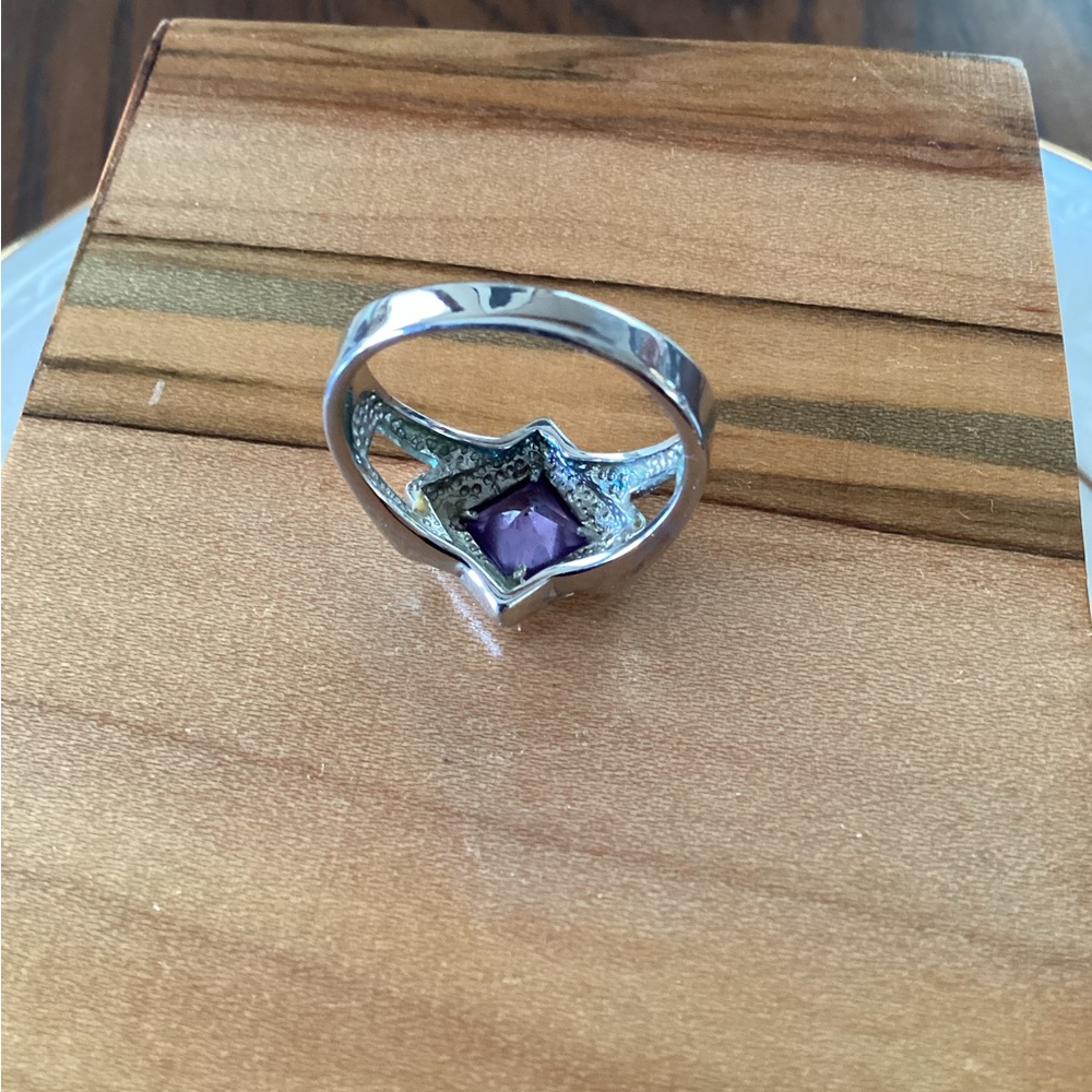 Amethyst Stone Ring - image 6